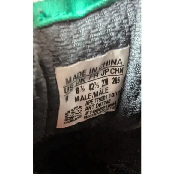 RARE 2013 Adidas ZX630 Sneakers D67740 Fresh Green Carbon Black 9 RARE 2013 Adidas ZX630 Sneakers D67740 Fresh Green Carbon  main image 3